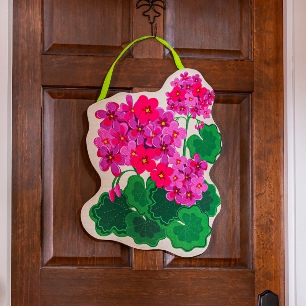 Large, 27x19, Double-Sided Design, Door Accent for the Spring/Summer Seasons